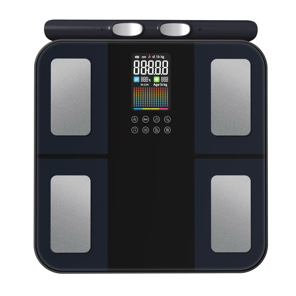 VOTRIX Digital Body Weight Fat Scale, White, 8 Electrode and Bluetooth (Copy)
